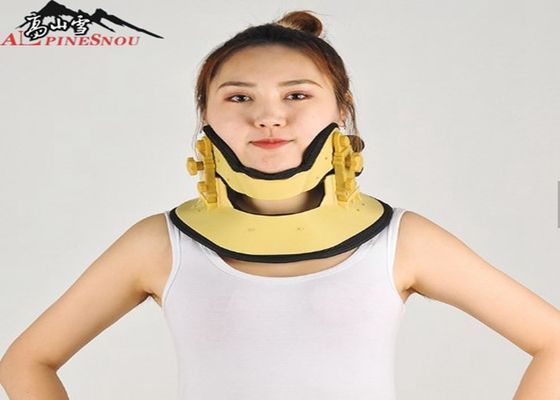 중국 조정가능한 자궁 경관 견인 장치 지원 팽창식 목의 부목 황색 색깔 협력 업체