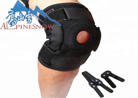 중국 내오프렌 방수 롬에 의하여 경첩을 다는 조정가능한 무릎 부목 스포츠 보호자 열려있는 슬개골 지원 협력 업체
