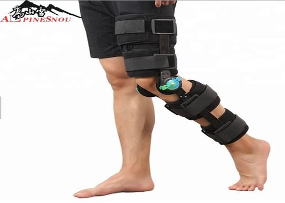 중국 무릎 개화 장비에 의하여 경첩을 다는 무릎 지원 버팀대 각 조정가능한 무릎 부목 협력 업체