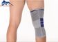 3D 원형 니트 직물 슬개골 소매 실리콘 스포츠 운영하는 농구를 위한 고무줄에 의하여 뜨개질을 하는 무릎 지원 협력 업체